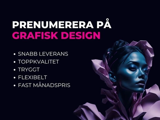 Ny tjänst: Grafisk Design på Prenumeration