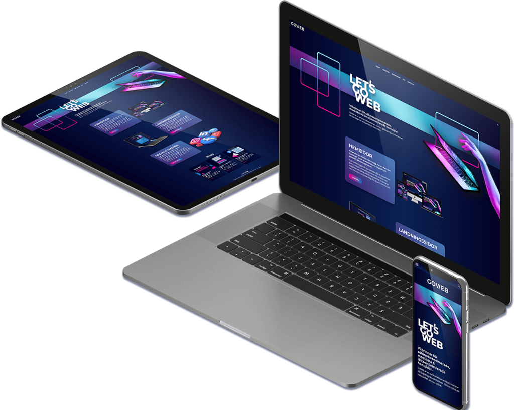 Webbyrå Gävle webbdesigner